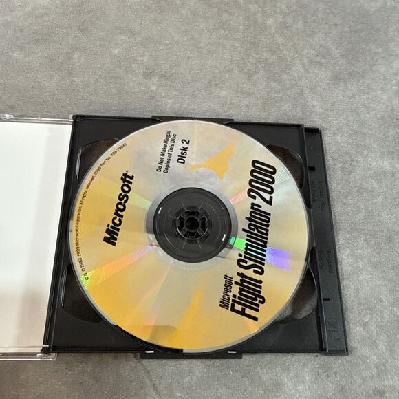 Microsoft Flight Simulator 2000 - Vintage PC Game Complete In Box. - Picture 7 of 10